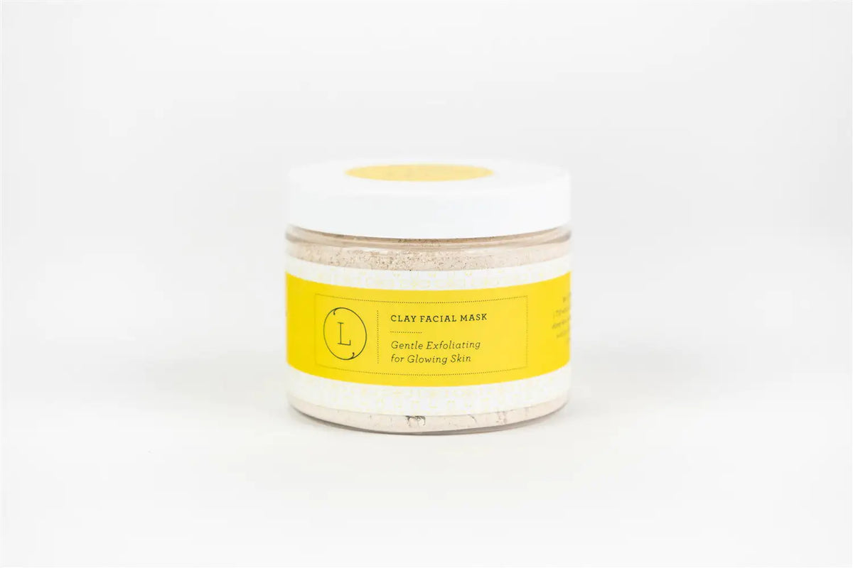 Natural Clay Facial Mask, Exfoliating Mask, Glowing skin Mask